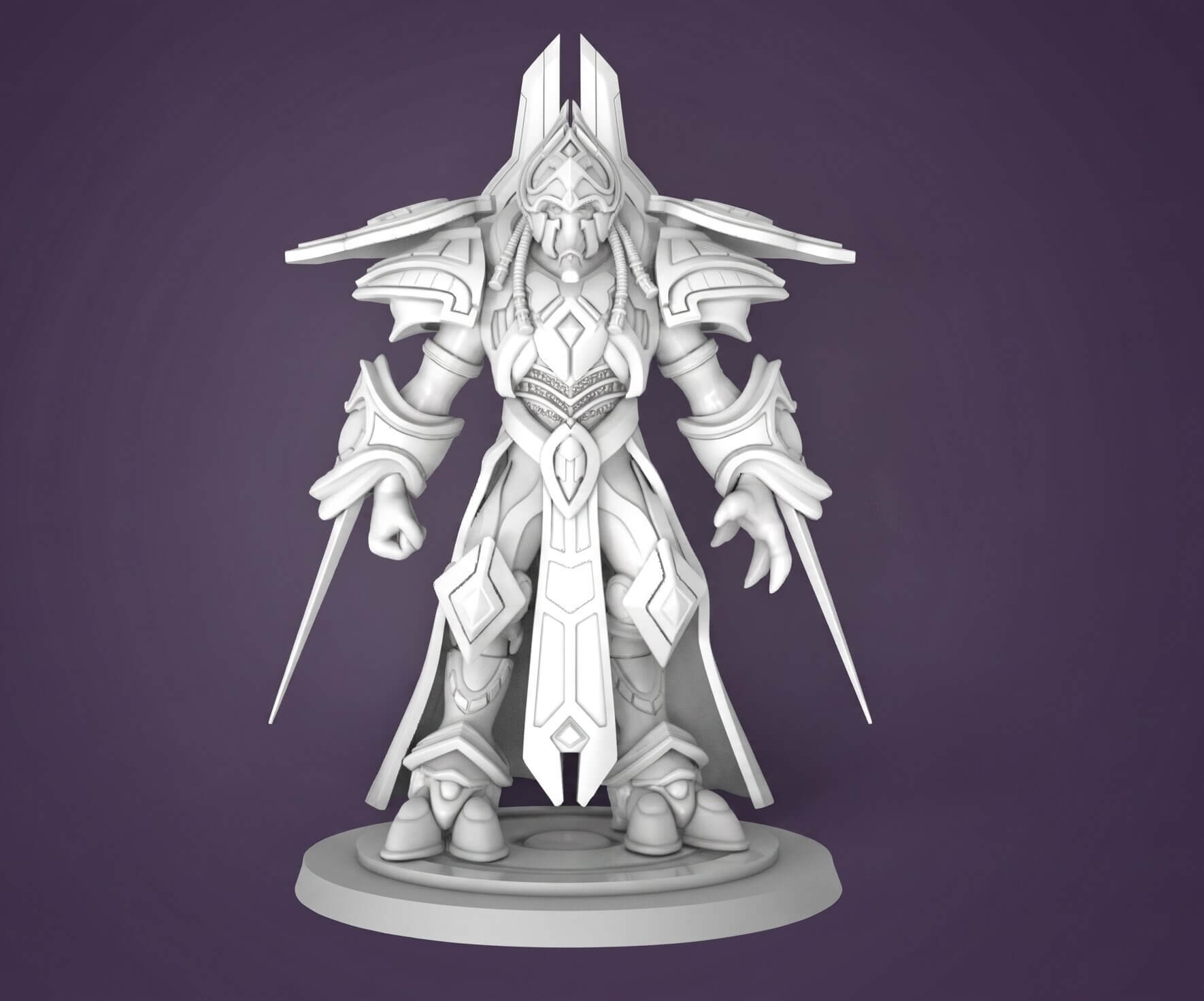 StarCraft Artanis Figure 3D Print Model 3D Model