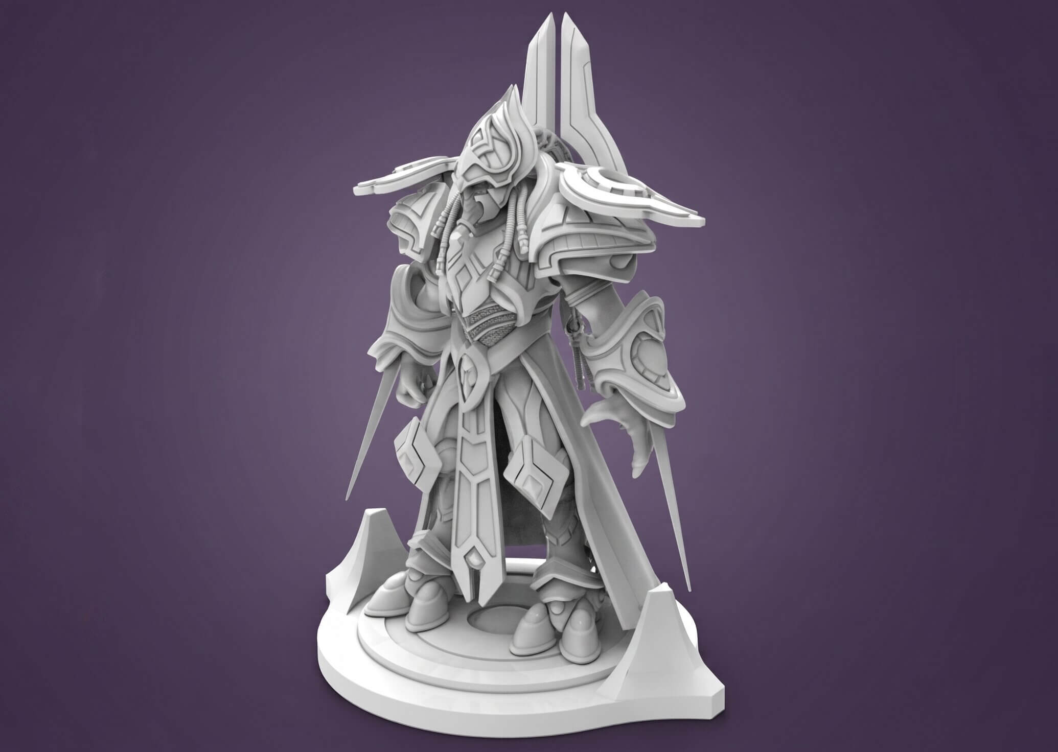 StarCraft Artanis Figure 3D Print Model 3D Model