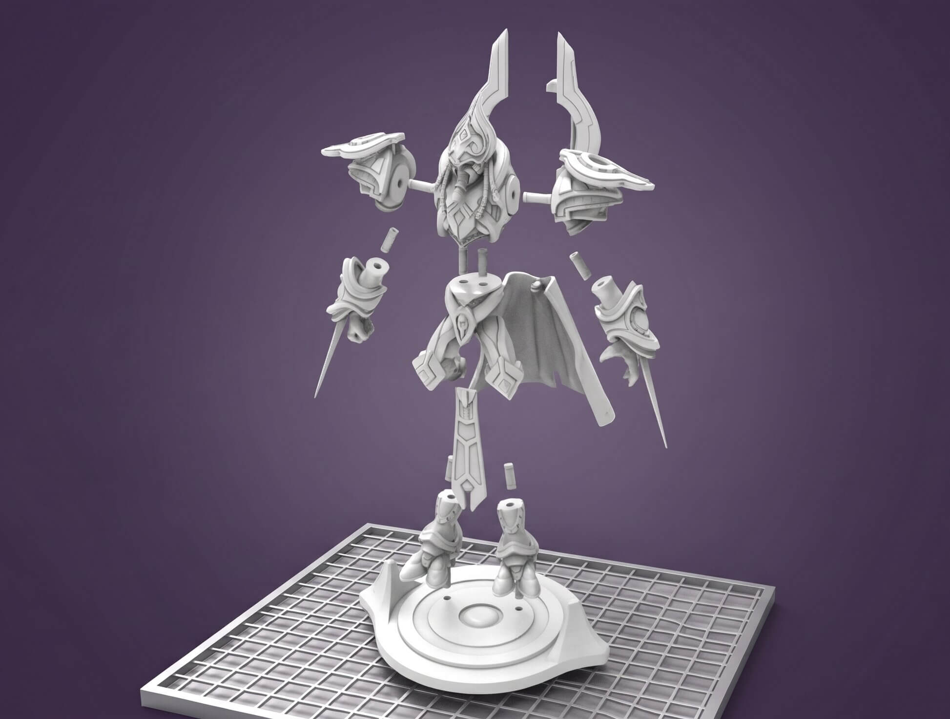 StarCraft Artanis Figure 3D Print Model 3D Model