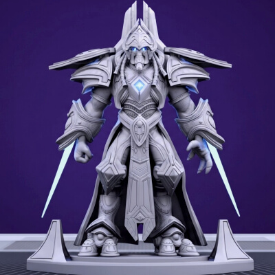 StarCraft Artanis Figure 3D Print Model