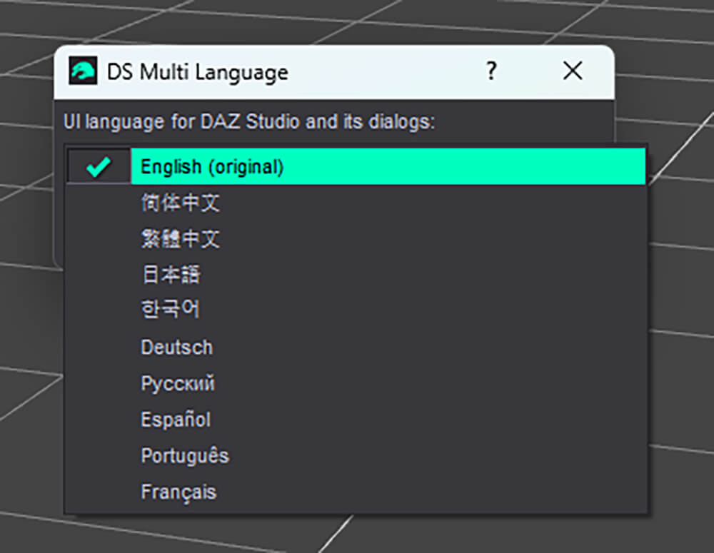 DY Multi-Language Plugin for DAZ Studio 4.24 and 6.25 Daz Content