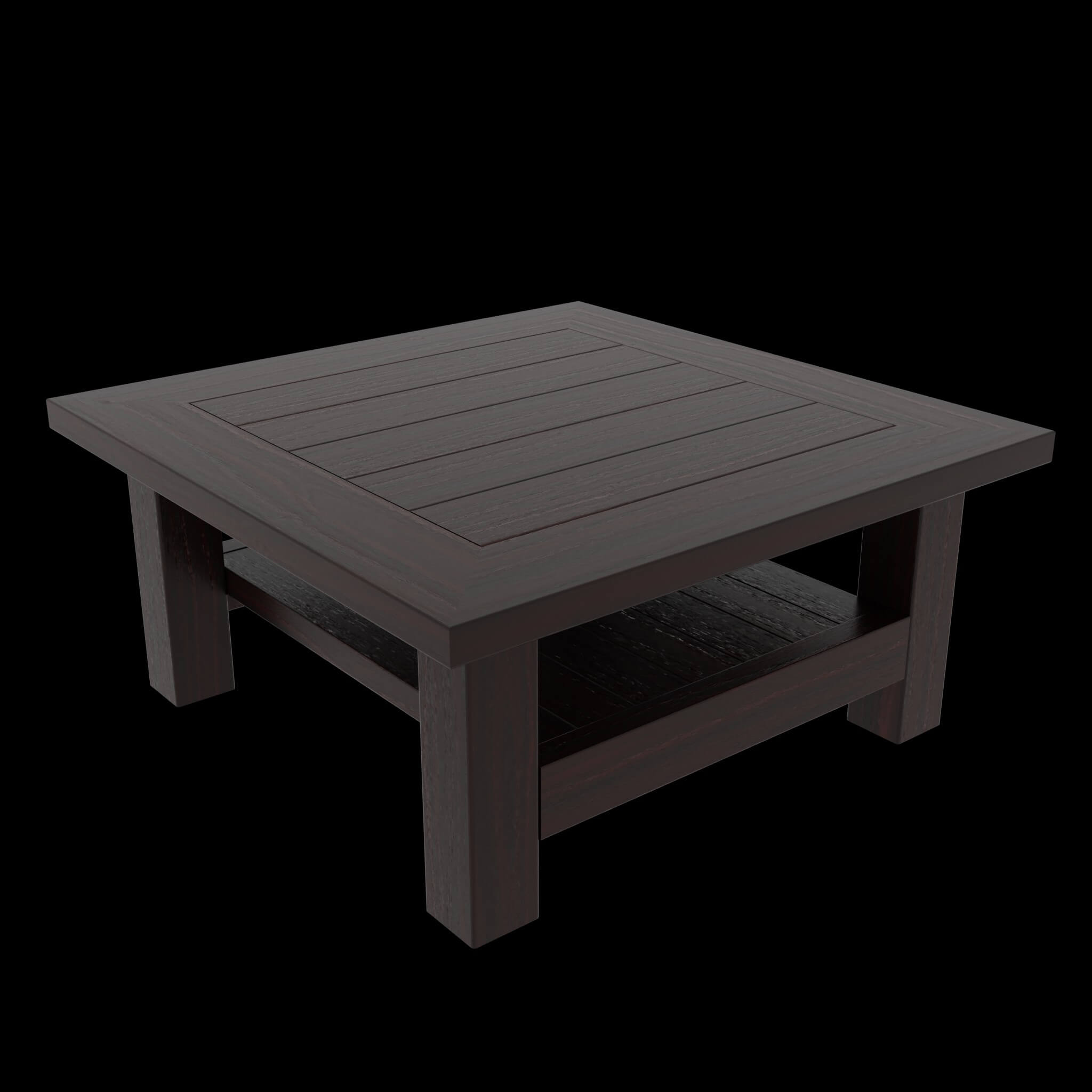 Coffee Table 01 3D Model