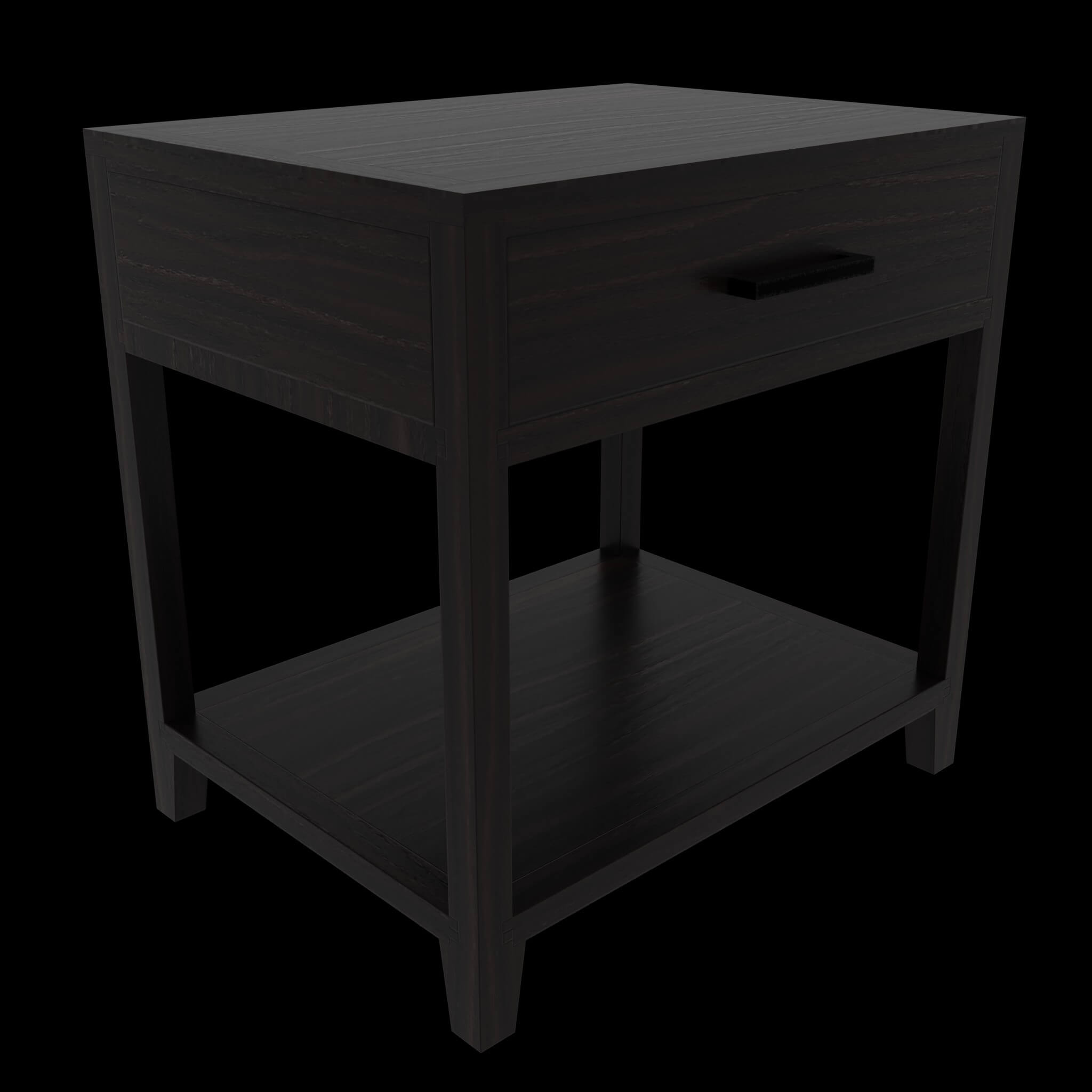 End Table with Drawer 3D Model