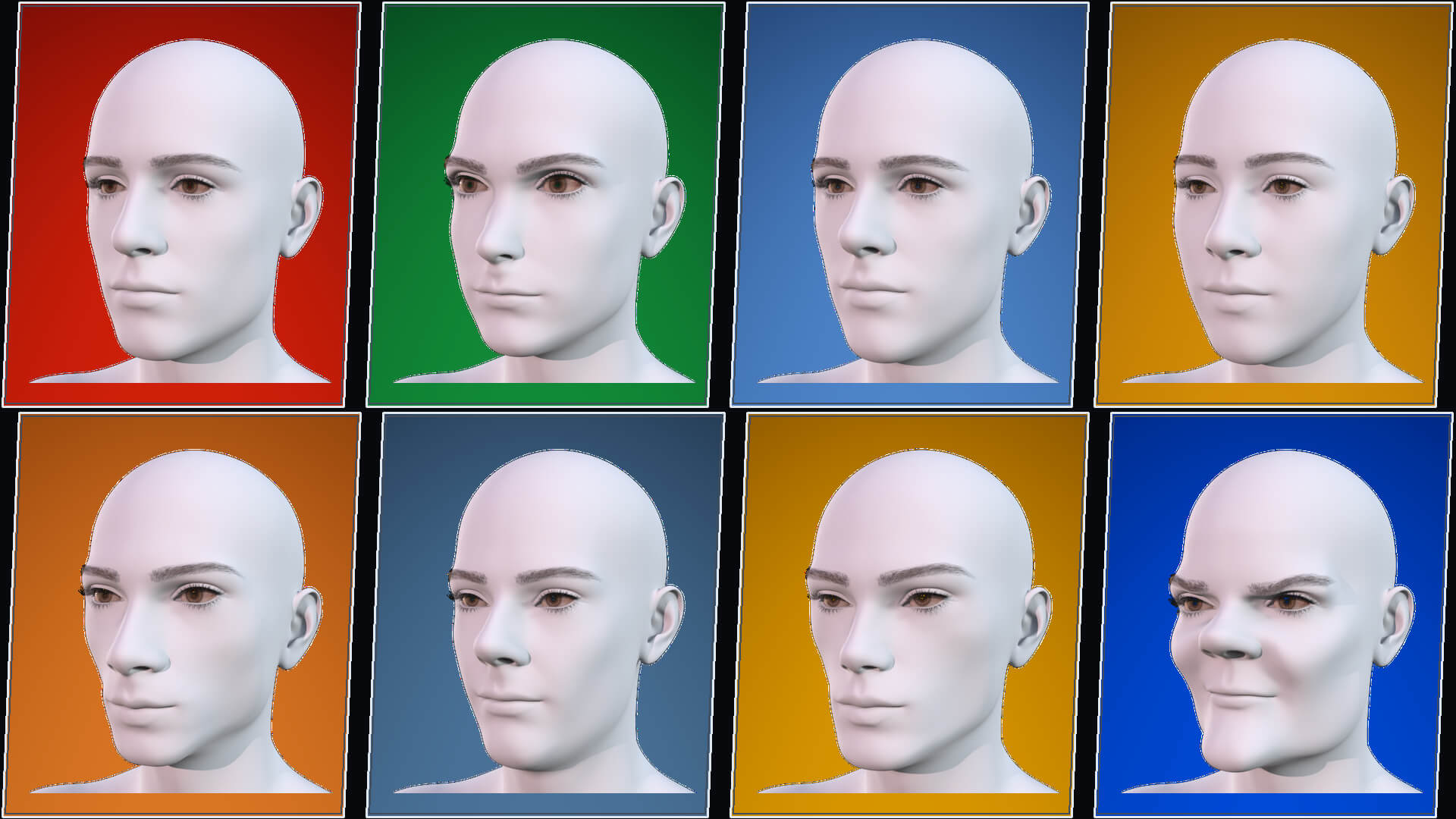 Genesis 9 Head Morphs V1 HD Daz Content