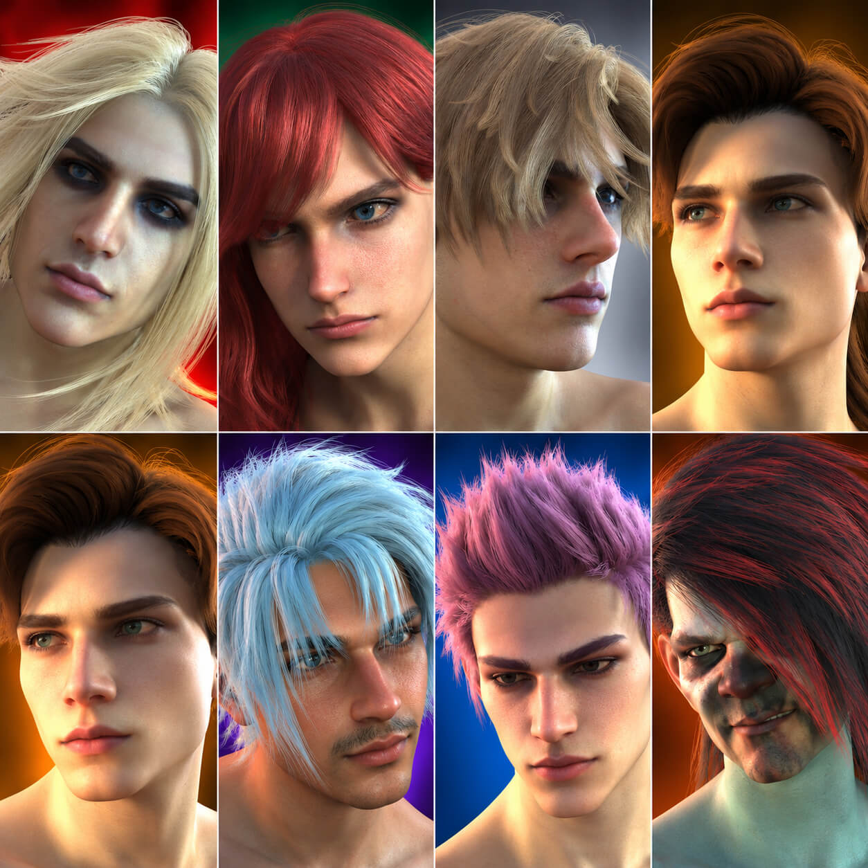Genesis 9 Head Morphs V1 HD Daz Content