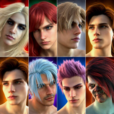 Genesis 9 Head Morphs V1 HD