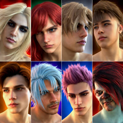 Genesis 9 Head Morphs V1 HD