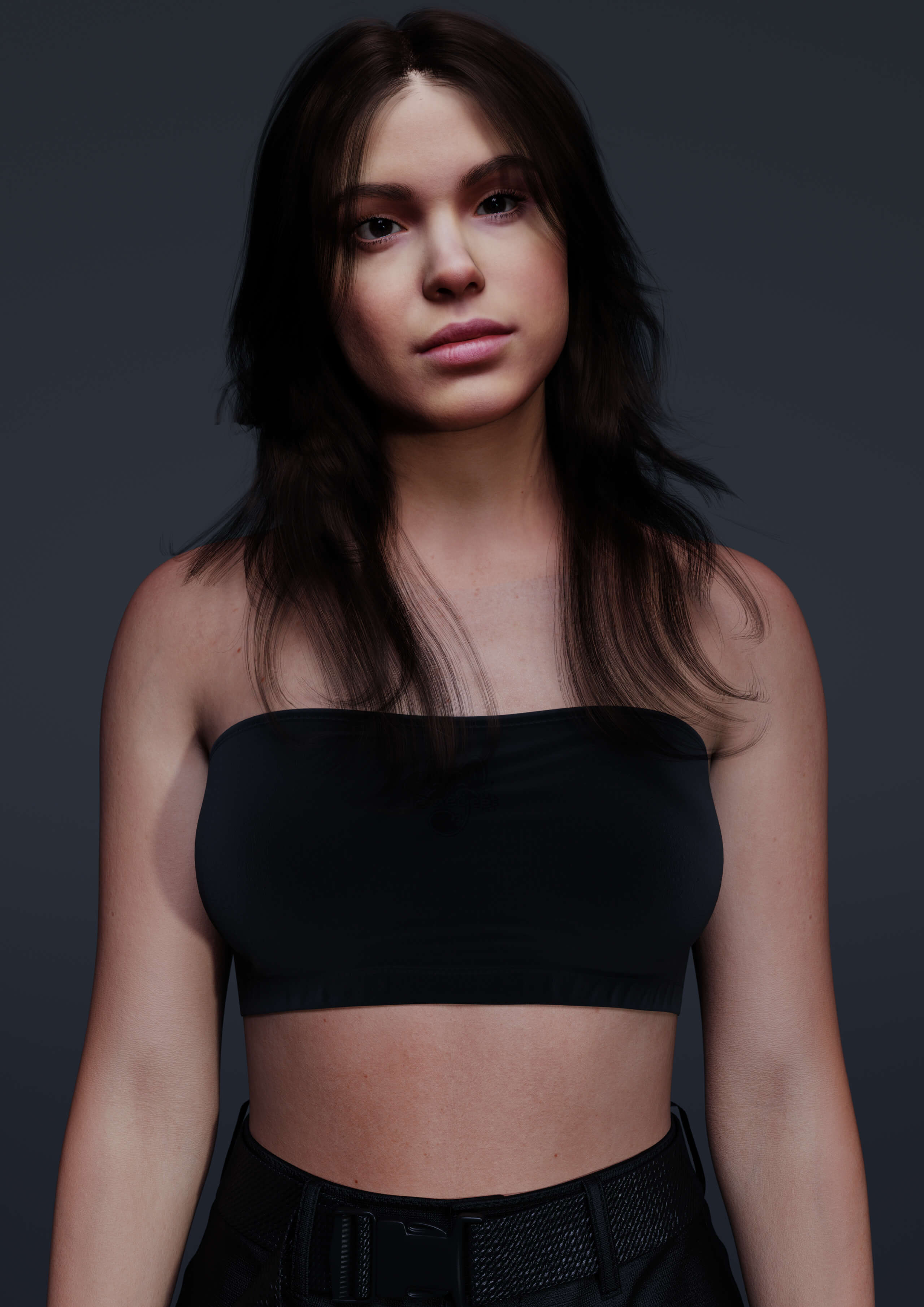 Inde Navarrette 3D Render, Digital Artwork by DEVIANT