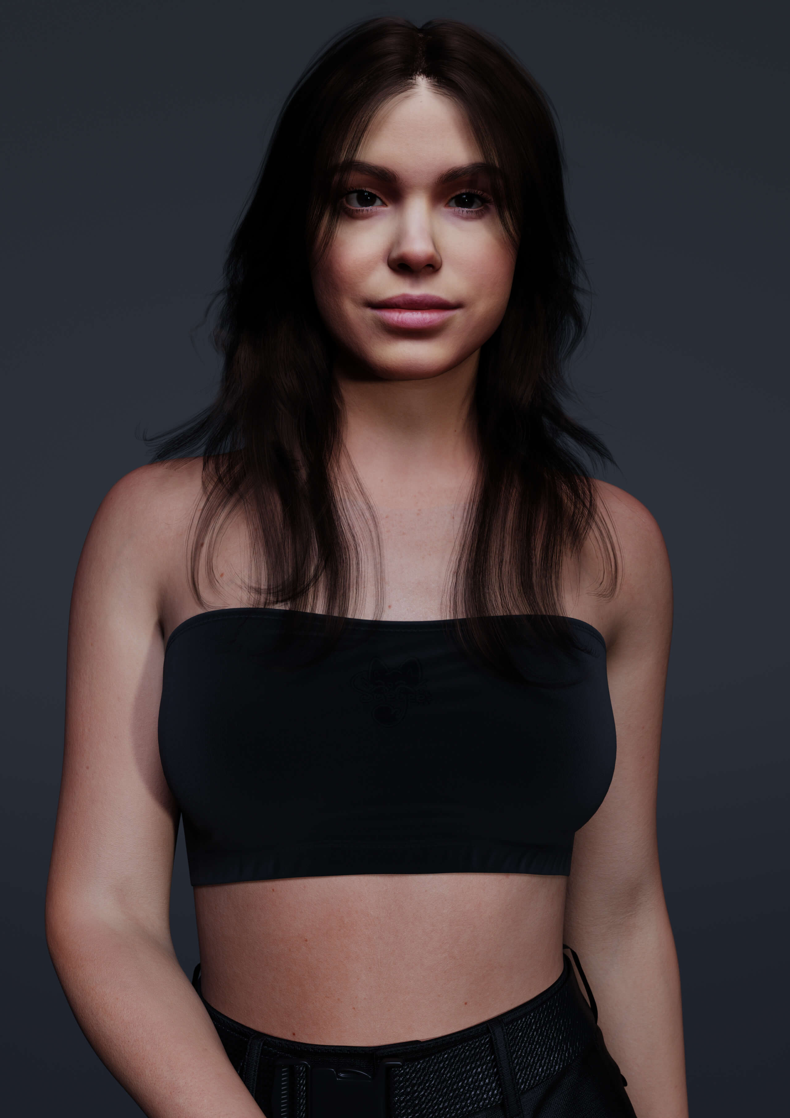 Inde Navarrette 3D Render, Digital Artwork by DEVIANT