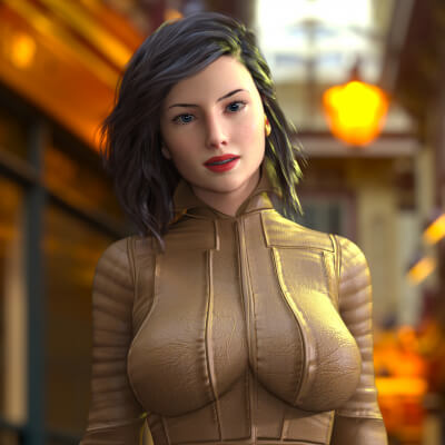 DD Nyla HR for Genesis 8 & 8.1 Female - Photorealistic 3D Human Model 3D Wallpaper