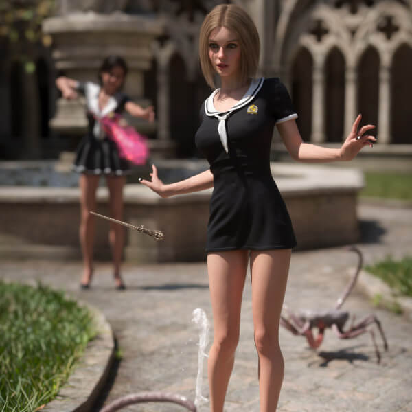 Meanwhile at BoarsButt Female Acadamy......