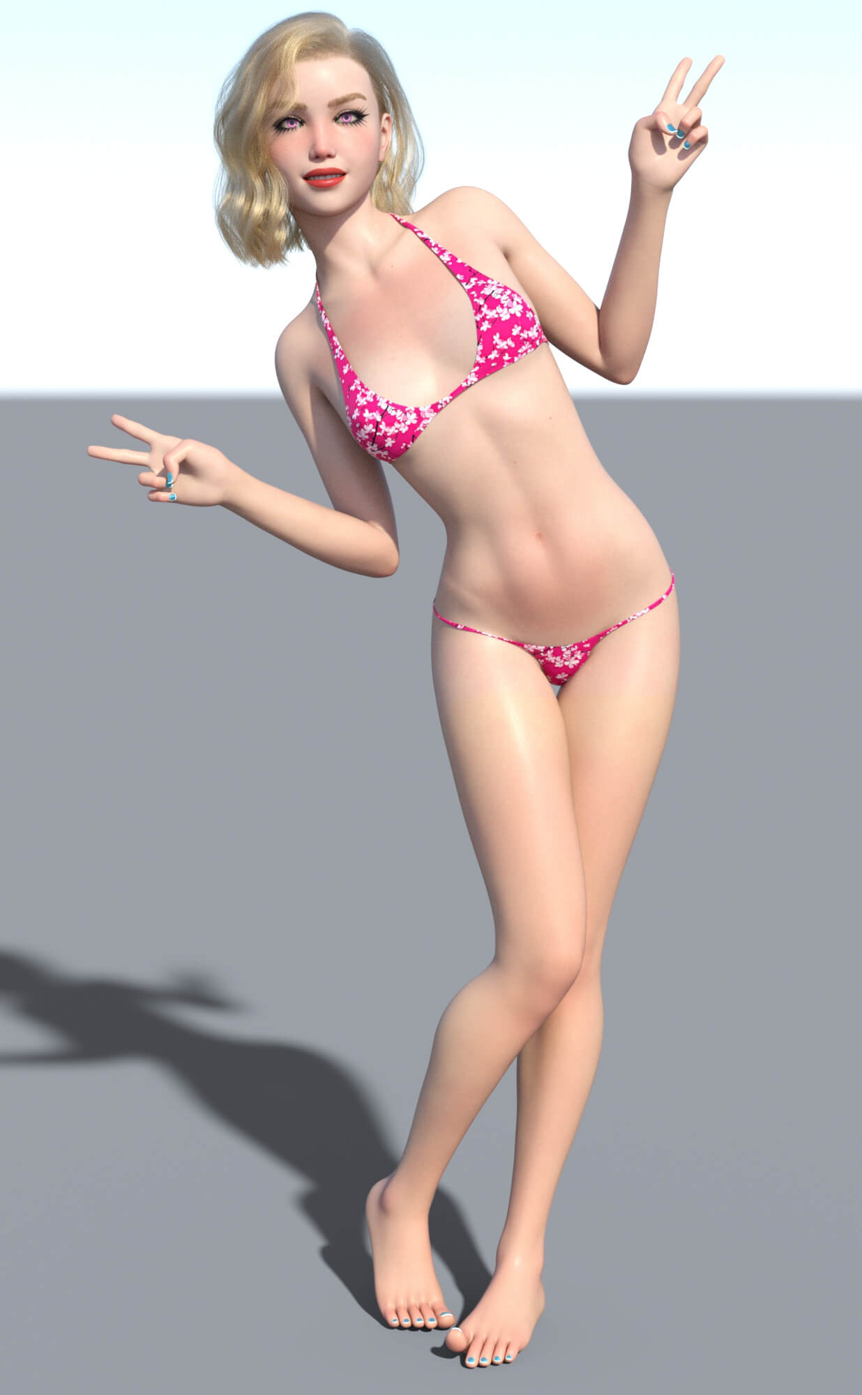 Mostly a Comparison Test 3D Render, Digital Artwork by dirtrider00