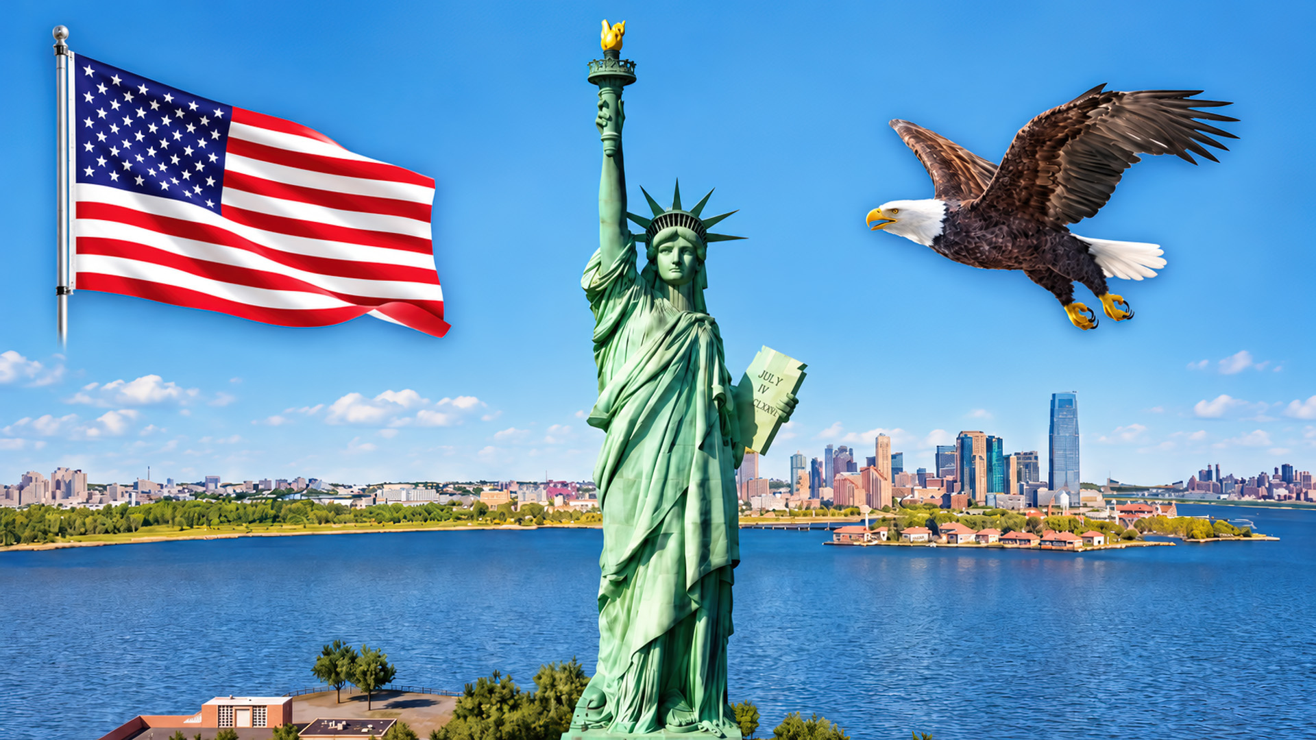 Download 4th of July 3D Models for Independence Day Scenes