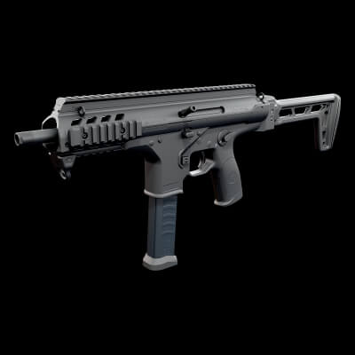 Beretta Pmx Submachine Gun 3D Model Game Ready Weapon