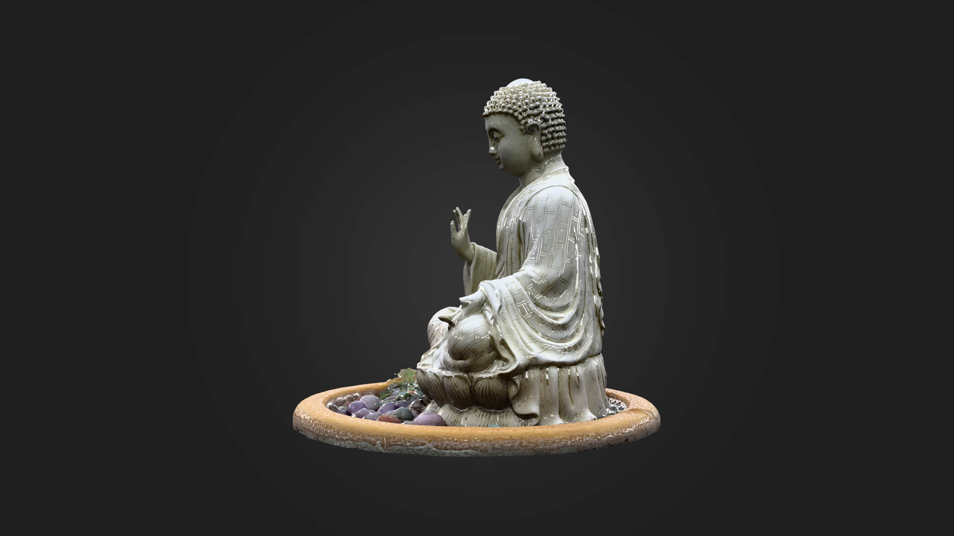 Buddha Statue Monument Statue 3D Scan Model 3D Model