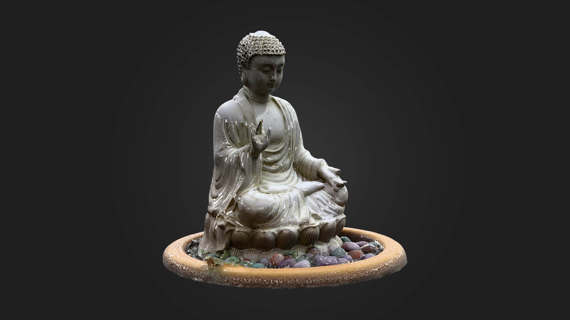 Buddha Statue Monument Statue 3D Scan Model 3D Model