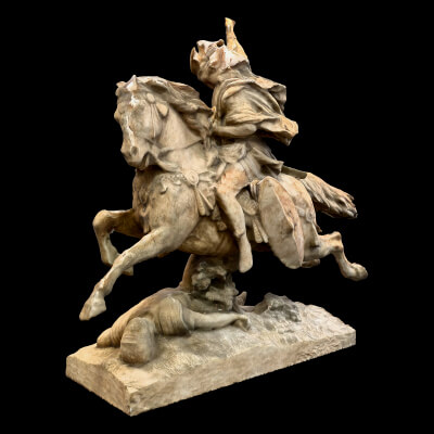 Equestrian Statue of Vercingetorix 3D Model
