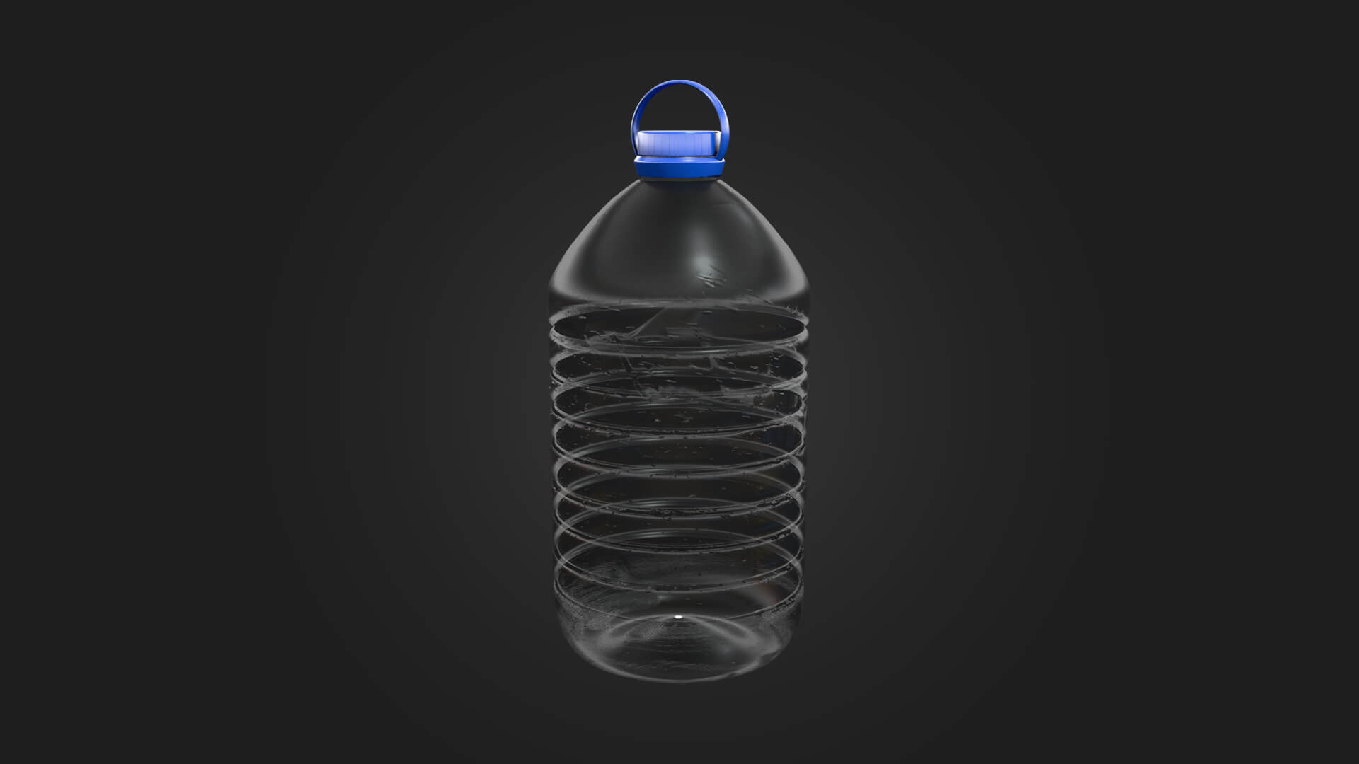 Gallon Water Bottle 3D Model Game Ready Prop 3D Model
