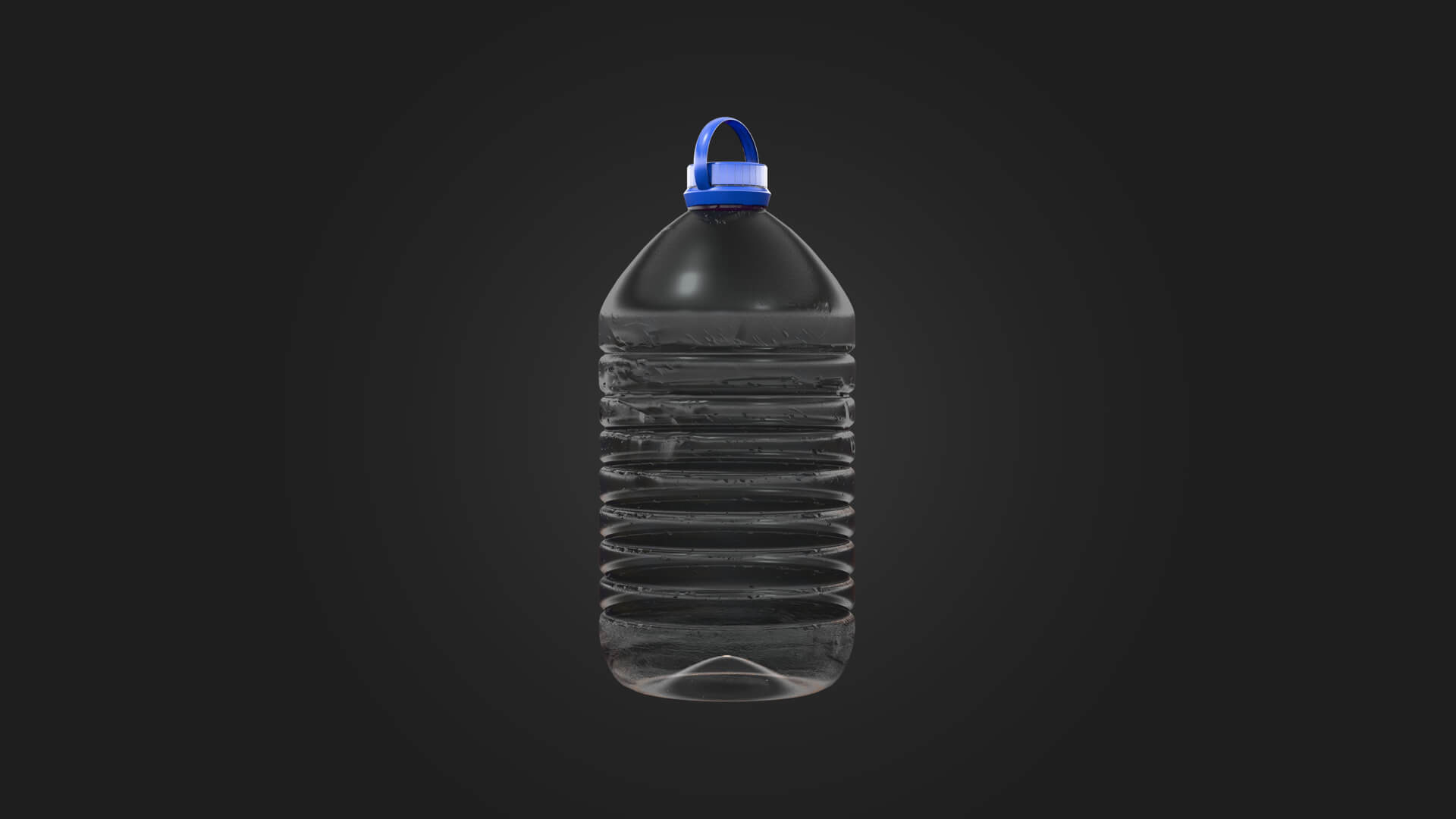 Gallon Water Bottle 3D Model Game Ready Prop 3D Model