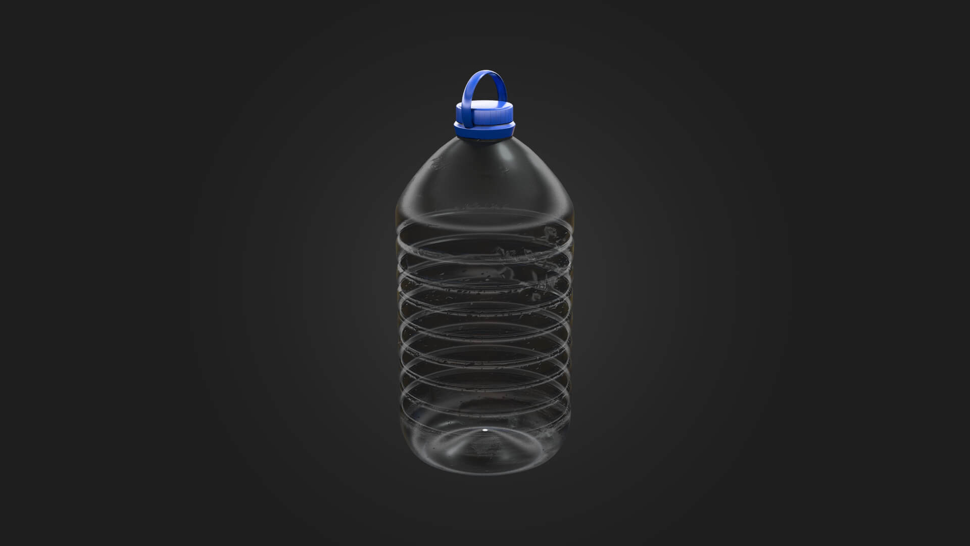 Gallon Water Bottle 3D Model Game Ready Prop 3D Model