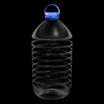 Gallon Water Bottle 3D Model Game Ready Prop