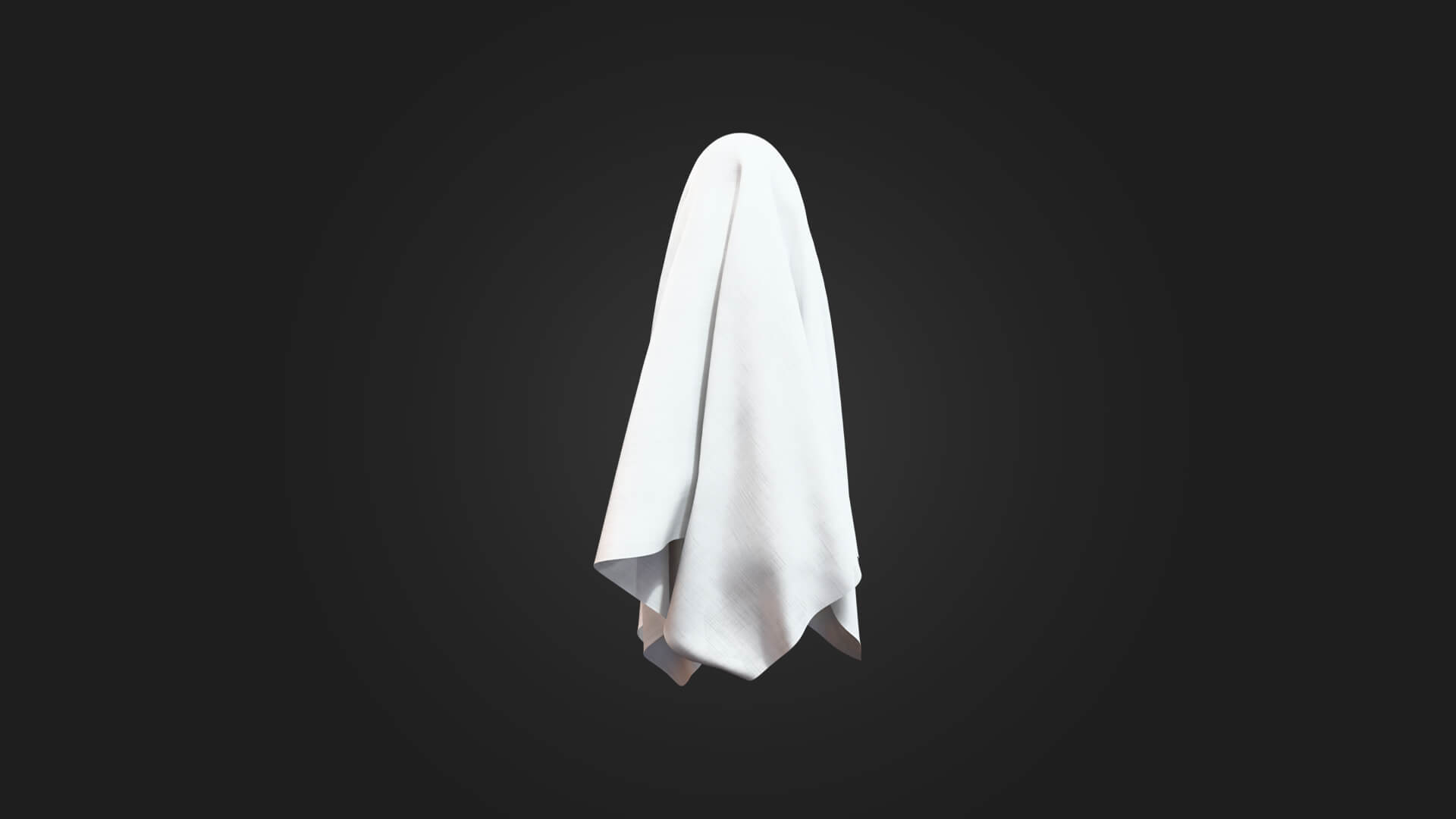 Halloween Ghost 3D Model - Halloween and Horror Game Asset 3D Model