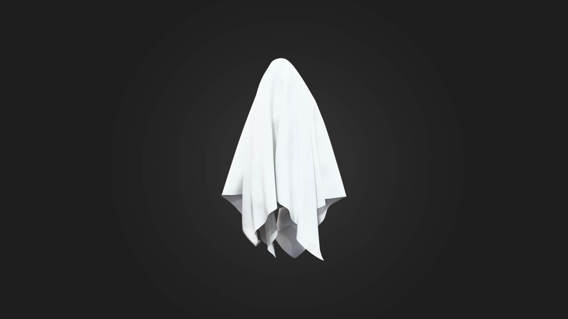 Halloween Ghost 3D Model - Halloween and Horror Game Asset 3D Model