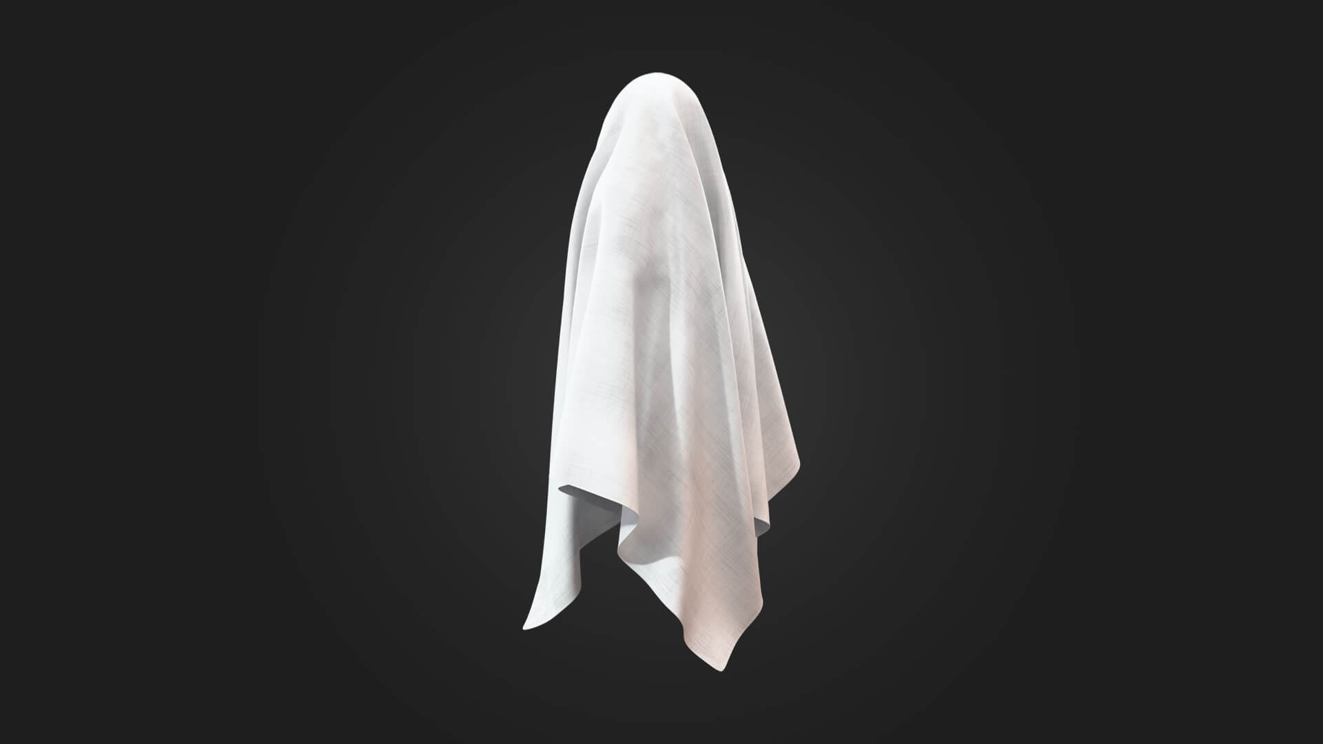 Halloween Ghost 3D Model - Halloween and Horror Game Asset 3D Model