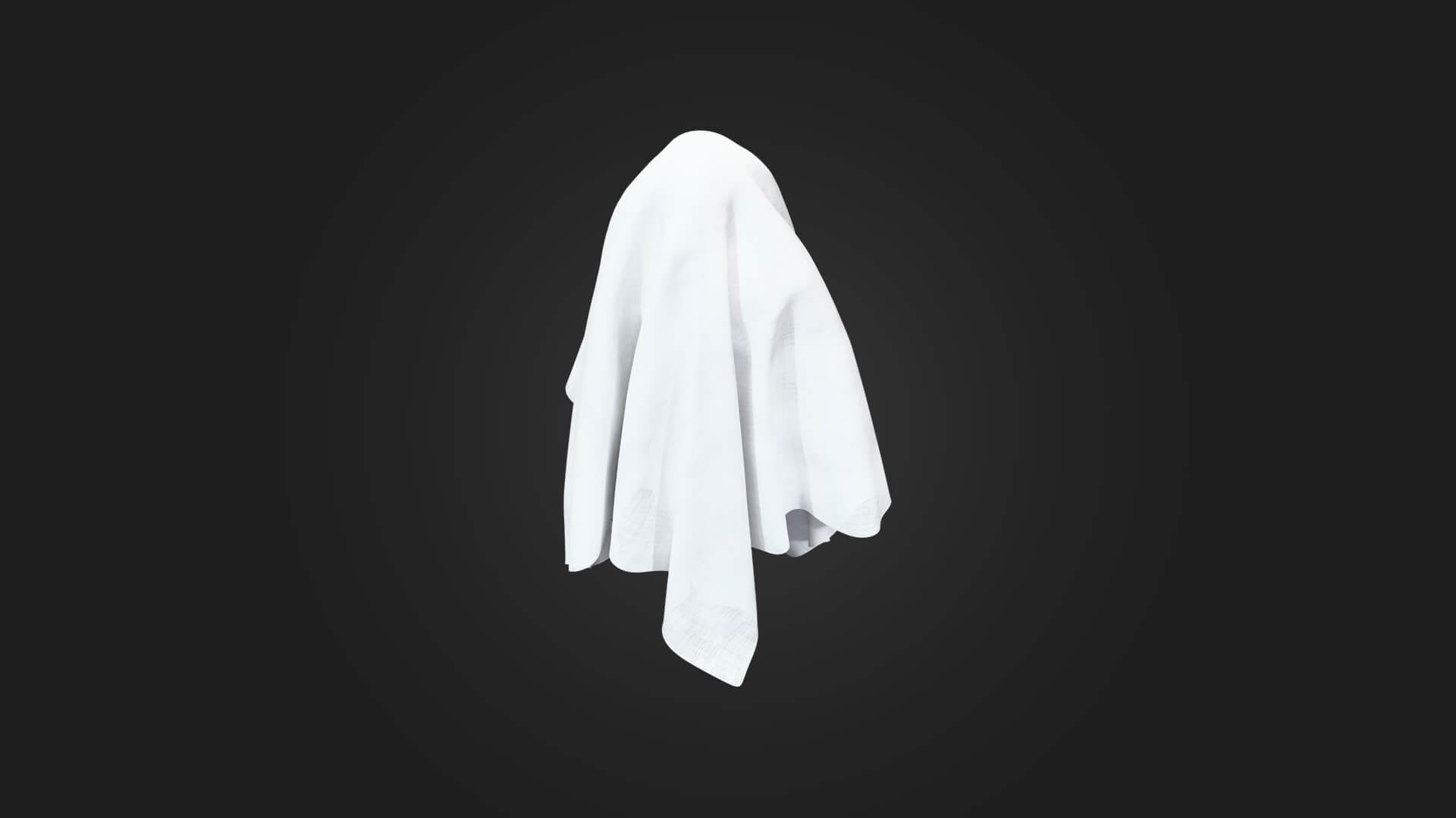 Halloween Ghost 3D Model - Halloween and Horror Game Asset 3D Model