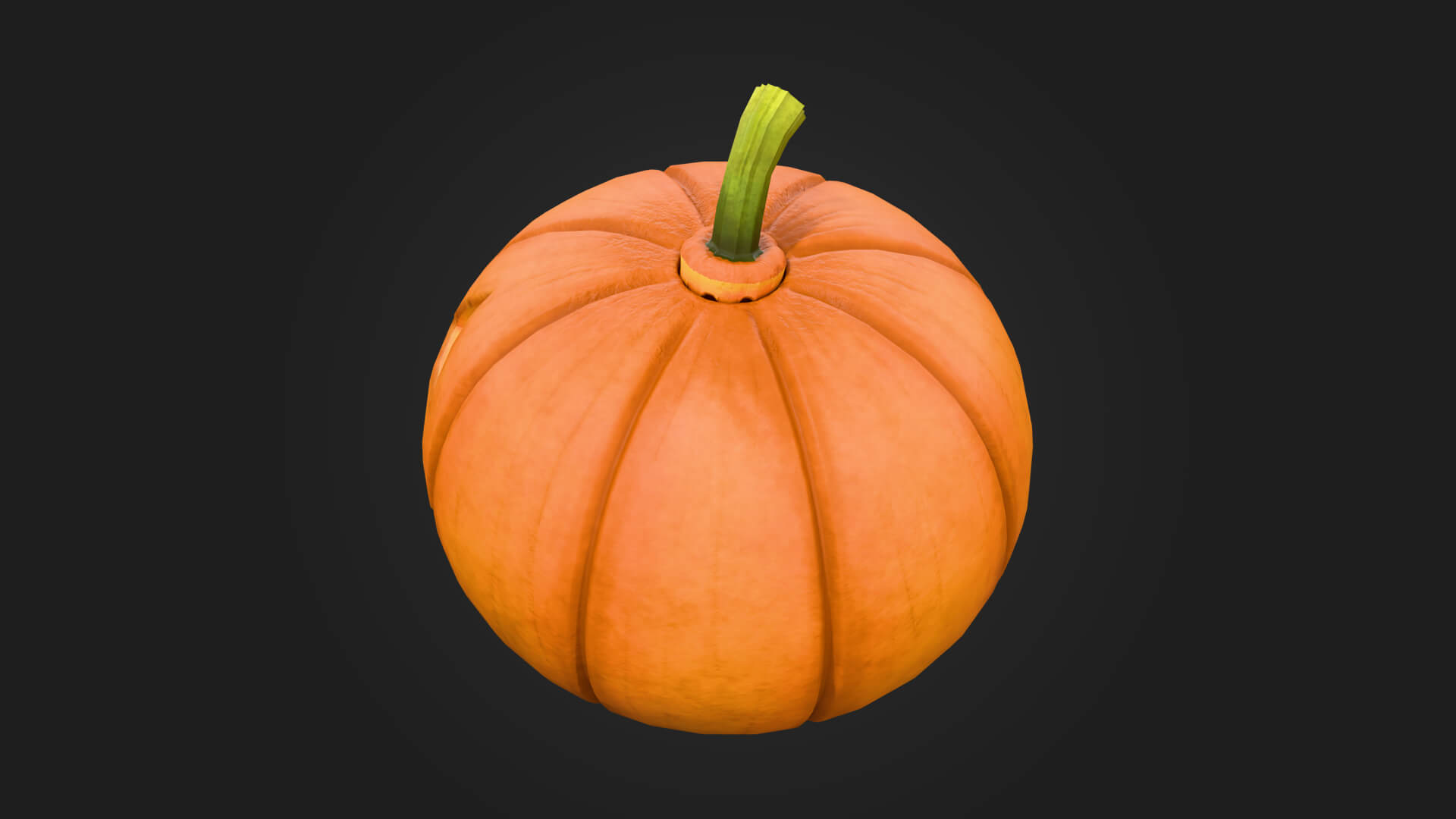 Halloween Pumpkin 3D Model Halloween and Horror Game Asset 3D Model