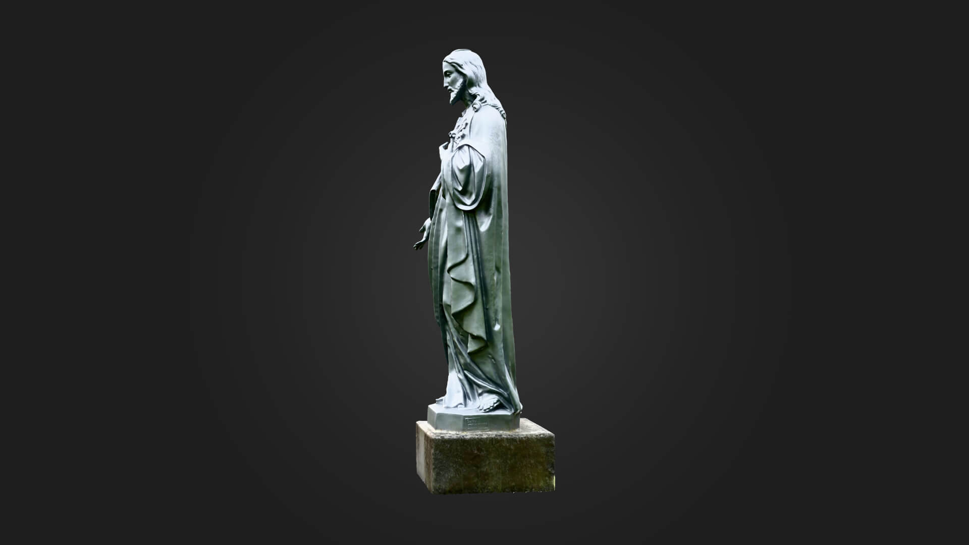 Jesus Christ Statue 3D Model