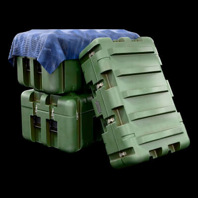 Military Case Military 3D Model Game Ready Prop