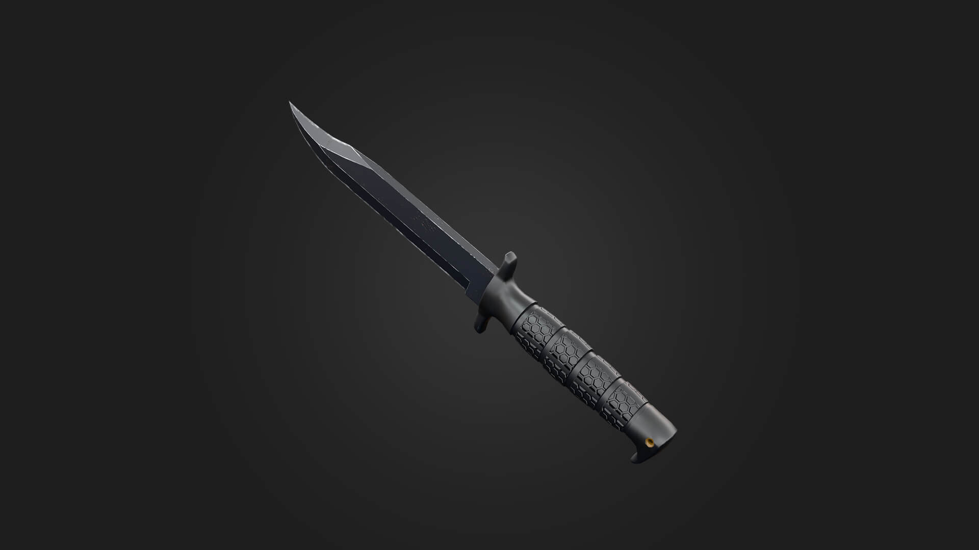 Military Tactical Combat Knife 3D Model Game Asset 3D Model