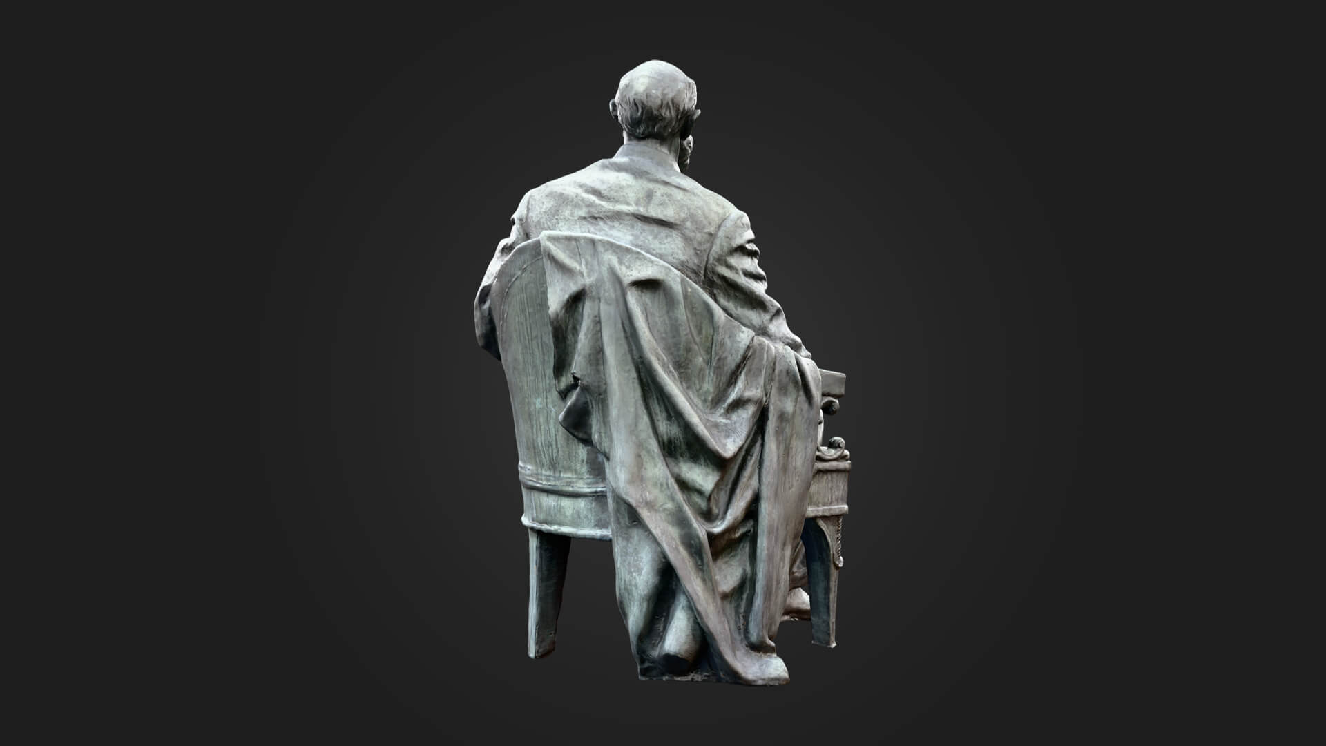 Pavlov Monument 3D Model - Sculpture Monument &amp Game As 3D Model