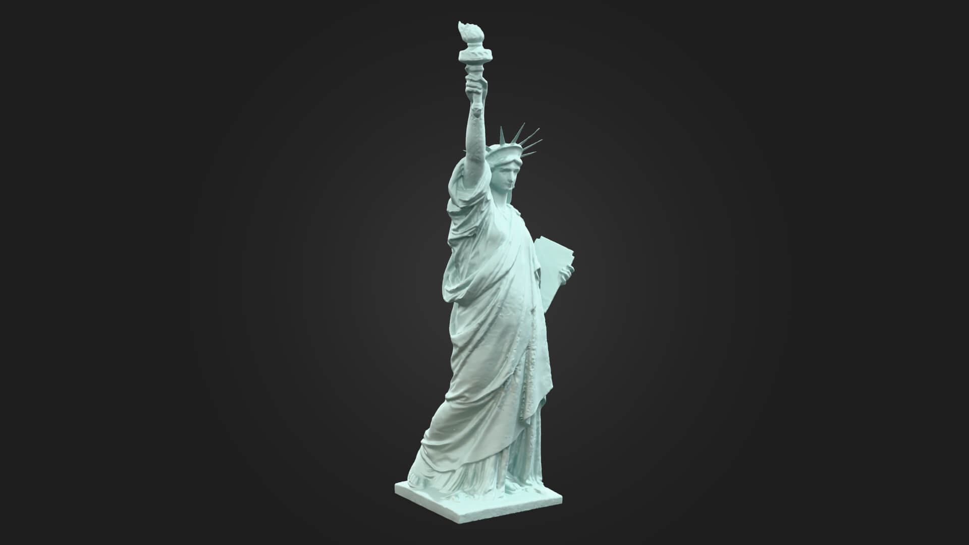 Statue of Liberty 3D Model