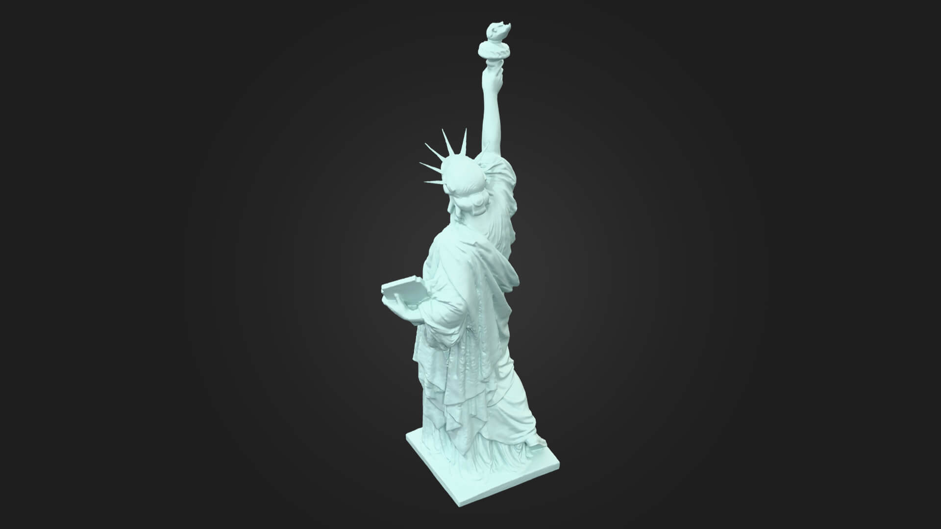 Statue of Liberty 3D Model