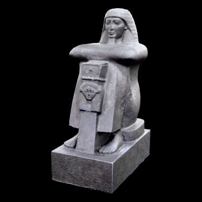 Statue of Roy 3D Model - Sculpture, Monument and Game Asset