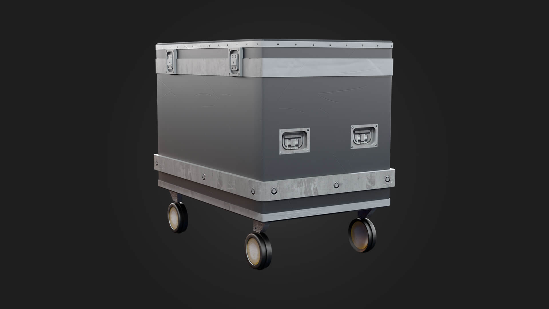 Transport Case 3D Model Game Ready Prop 3D Model