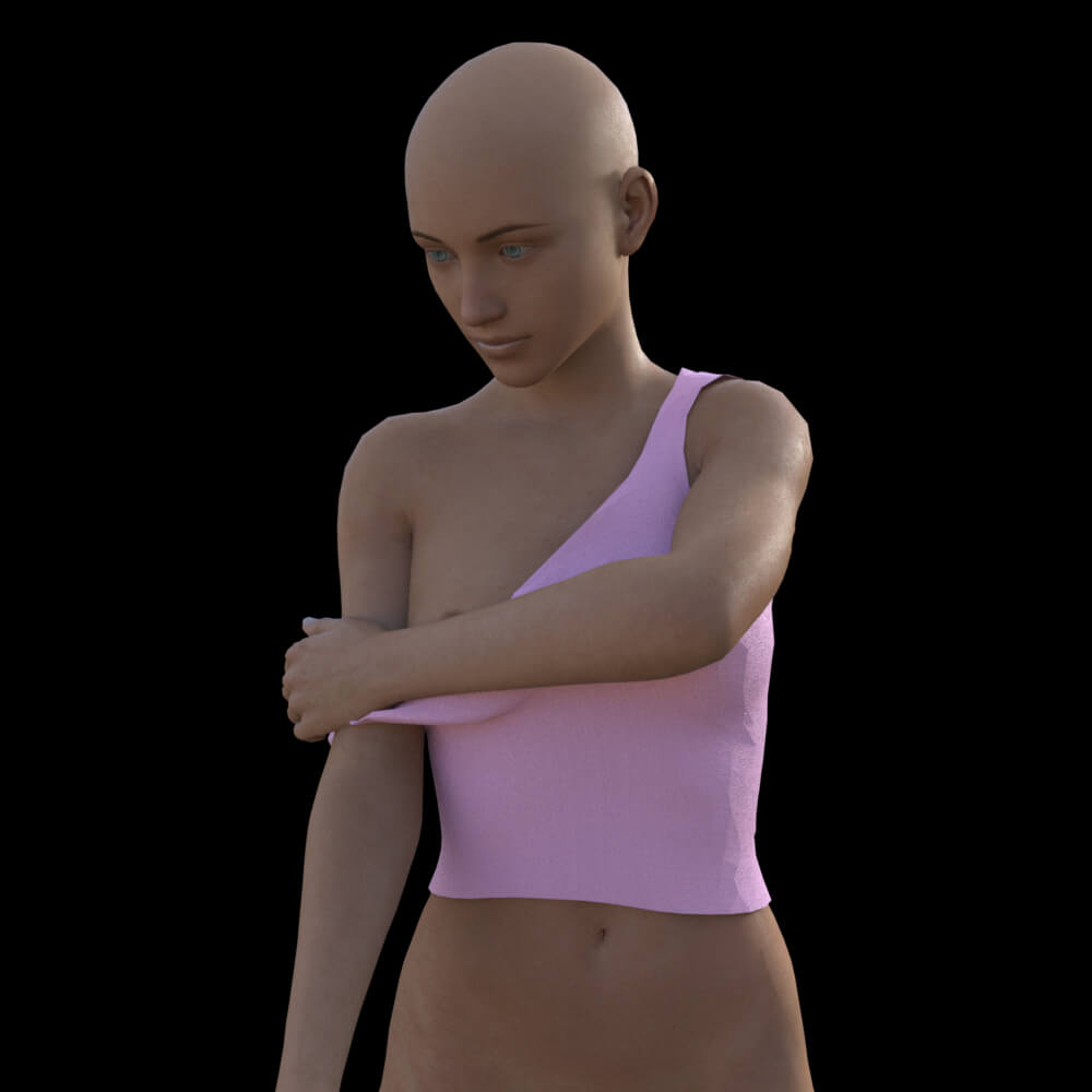 City Casual Tank Top for Genesis 8 Female Daz Content