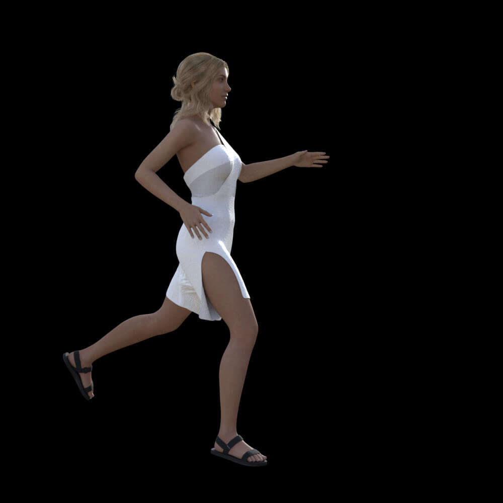 Crossed Lines Dress for Genesis 8 Female Daz Content
