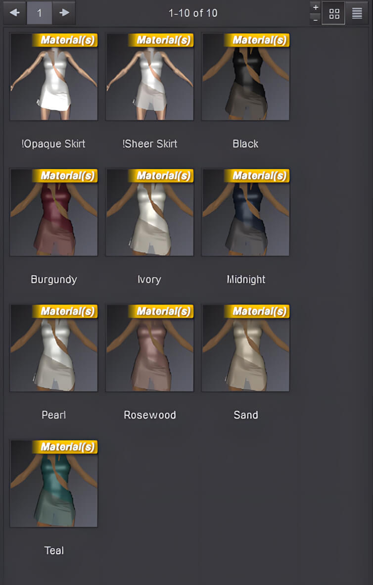 Diagonal Cut Dress for Genesis 8 Female Daz Content