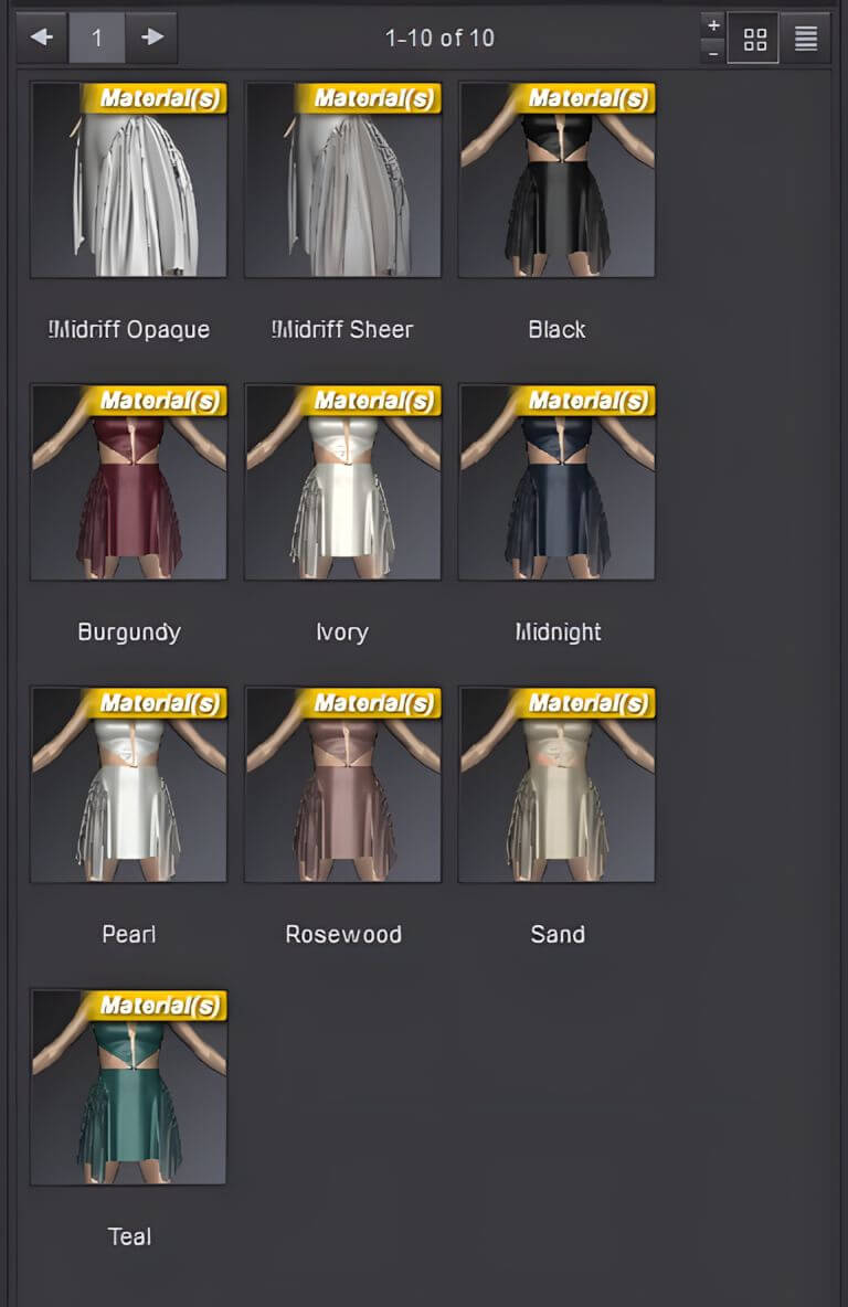 Falling Drapes Dress for Genesis 8 Female Daz Content