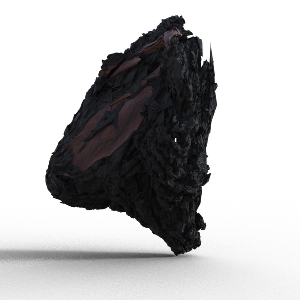 Warped Asteroid Fragment Daz Content