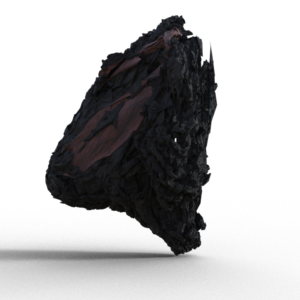 Warped Asteroid Fragment Daz Content