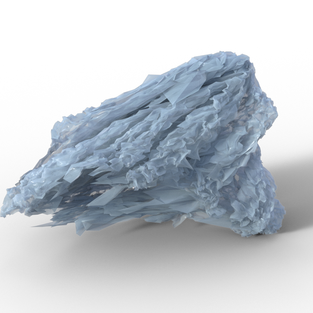 Warped Asteroid Fragment Daz Content
