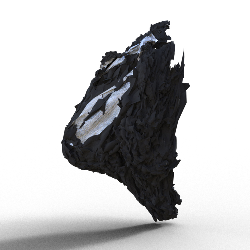 Warped Asteroid Fragment Daz Content