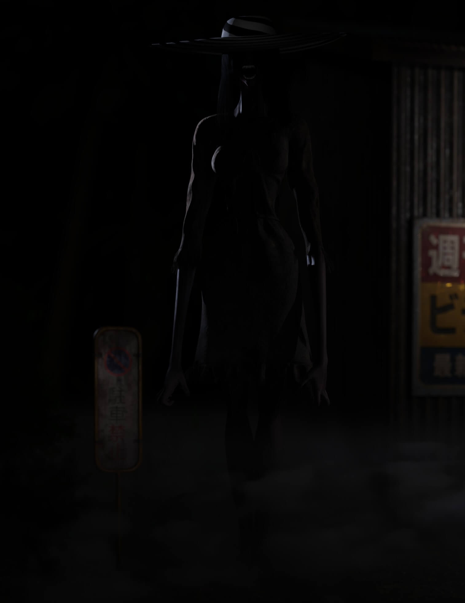 Hasshaku-sama 3D Render, Digital Artwork by dr_lizardo