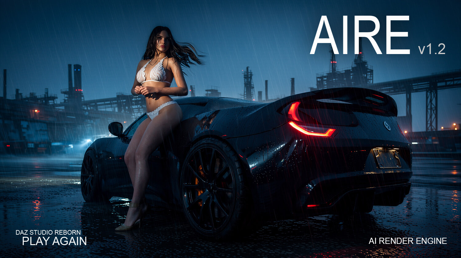 AIRE AIRE Motion Bundle - AI Rendering Animation for DAZ Daz Content