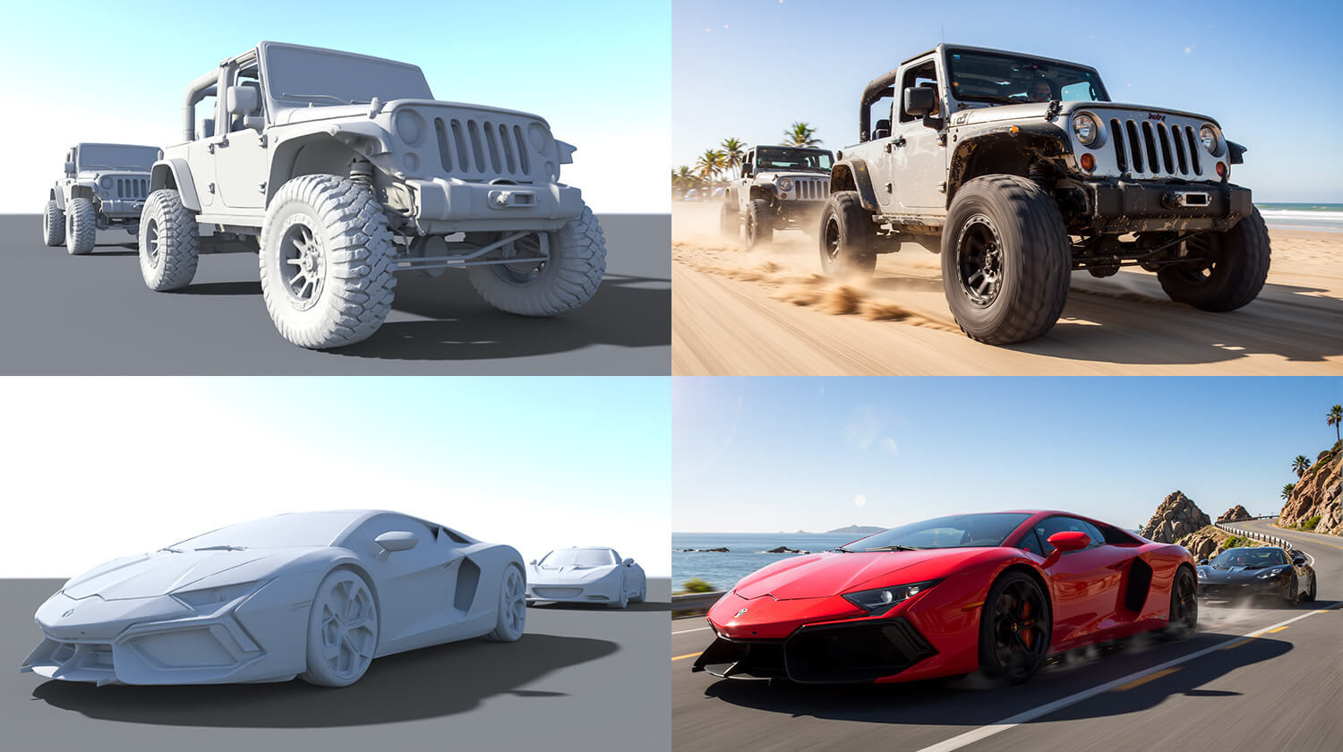 AIRE AIRE Motion Bundle - AI Rendering Animation for DAZ Daz Content