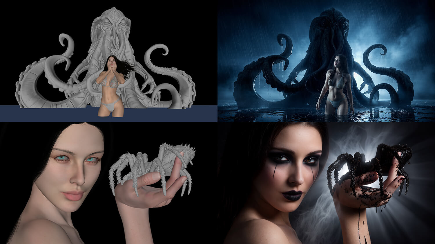 AIRE AIRE Motion Bundle - AI Rendering Animation for DAZ Daz Content
